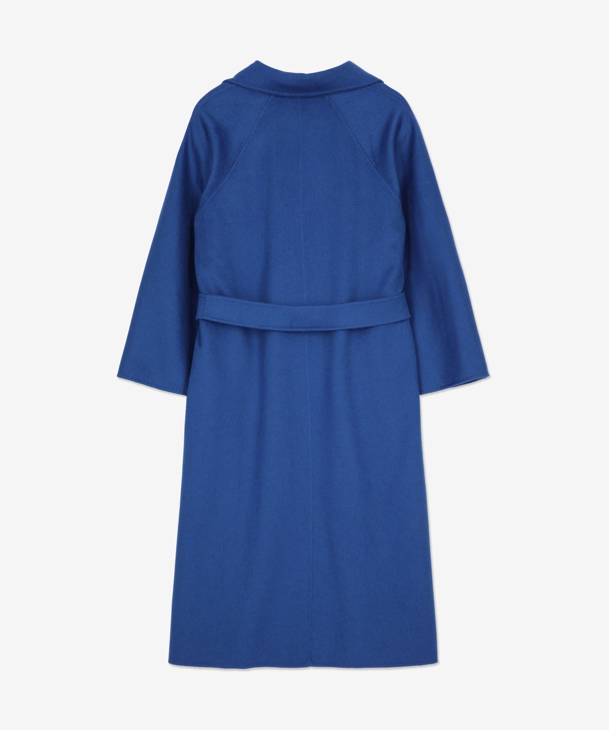 막스마라(MAXMARA) 루드밀라 타이 벨트 코트 - 블루 / 2310110831600087