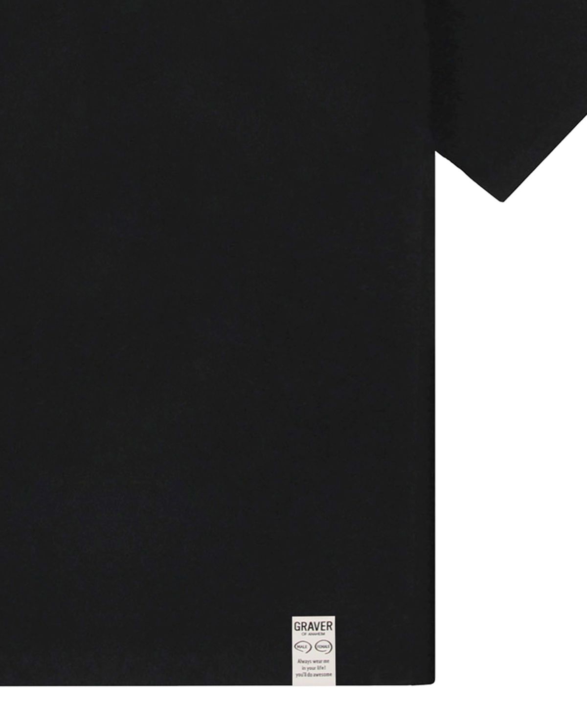 그레이버(GRAVER) [UNISEX]블루 비니 도그 자수 스트리버 반팔티_4color