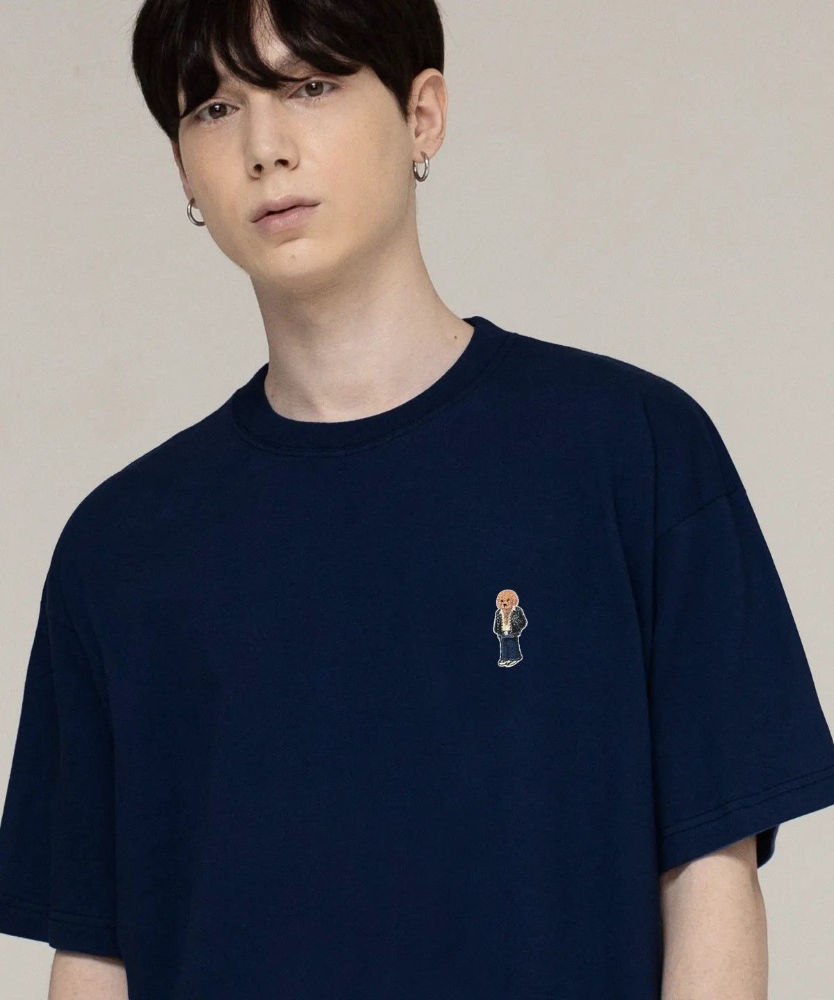 그레이버(GRAVER) [UNISEX]타투 도그 자수 스트리버 반팔티_3color