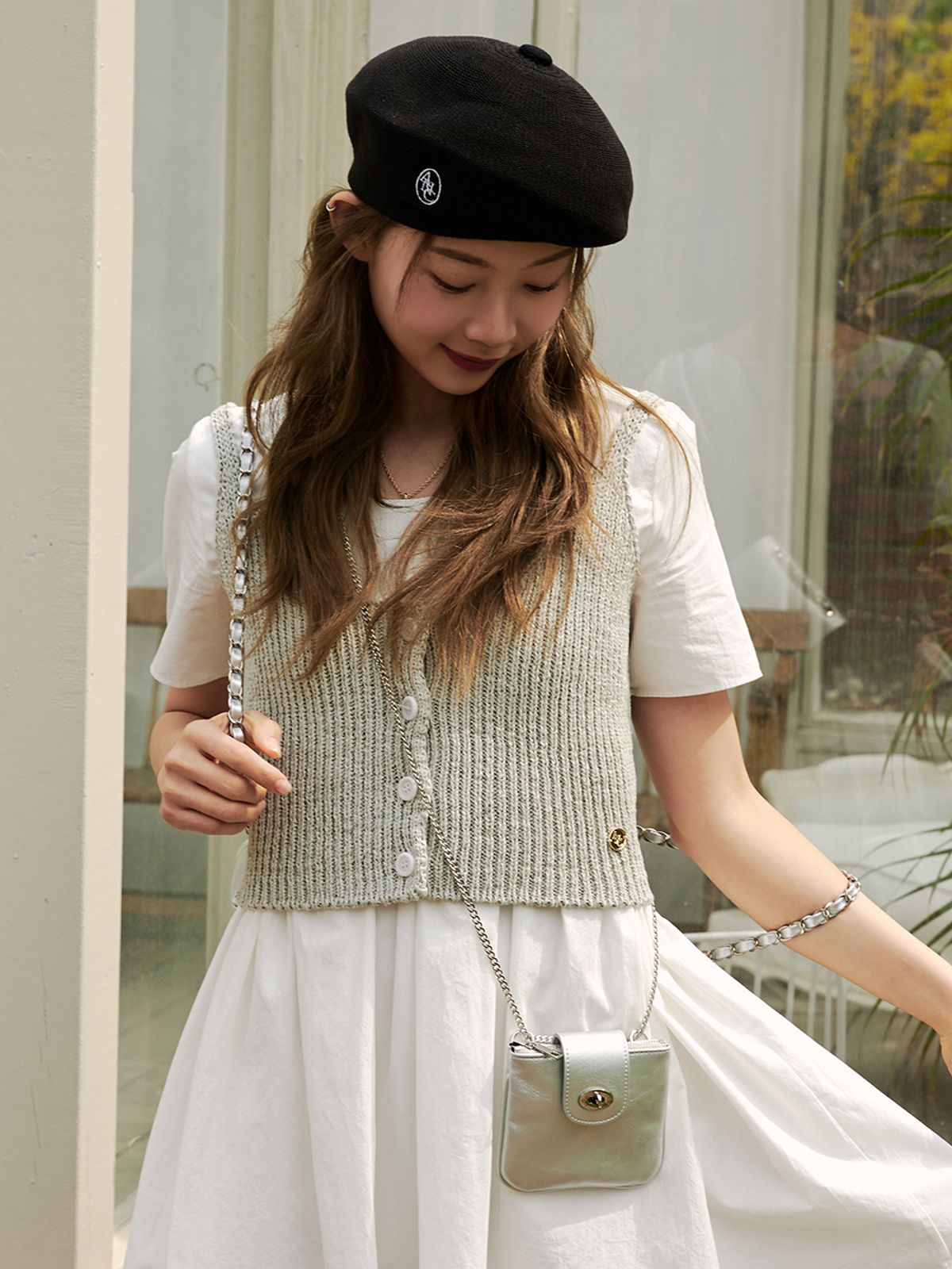 아노에틱(ANOETIC) ANC BUTTON BUSTIER_3COLOR