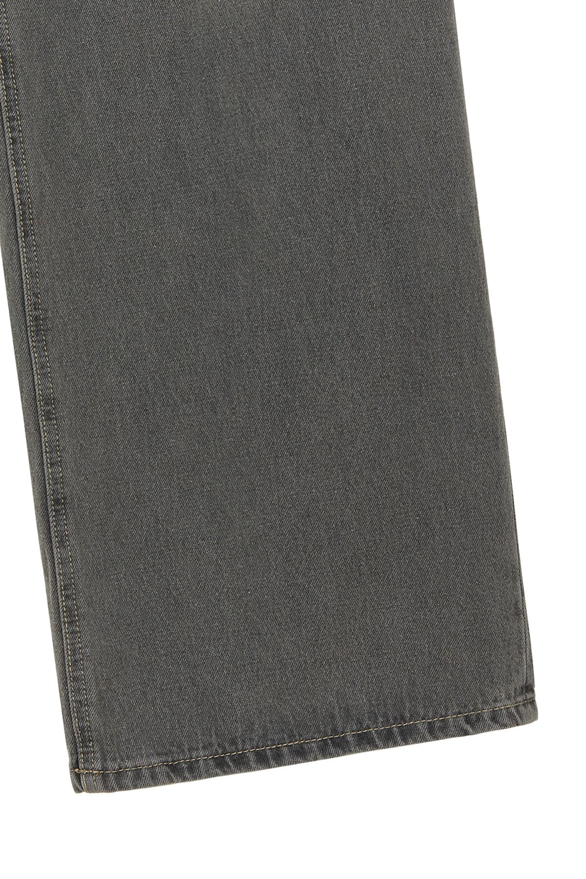 비바스튜디오(VIVASTUDIO) WIDE DENIM PANTS [SAND BLACK]