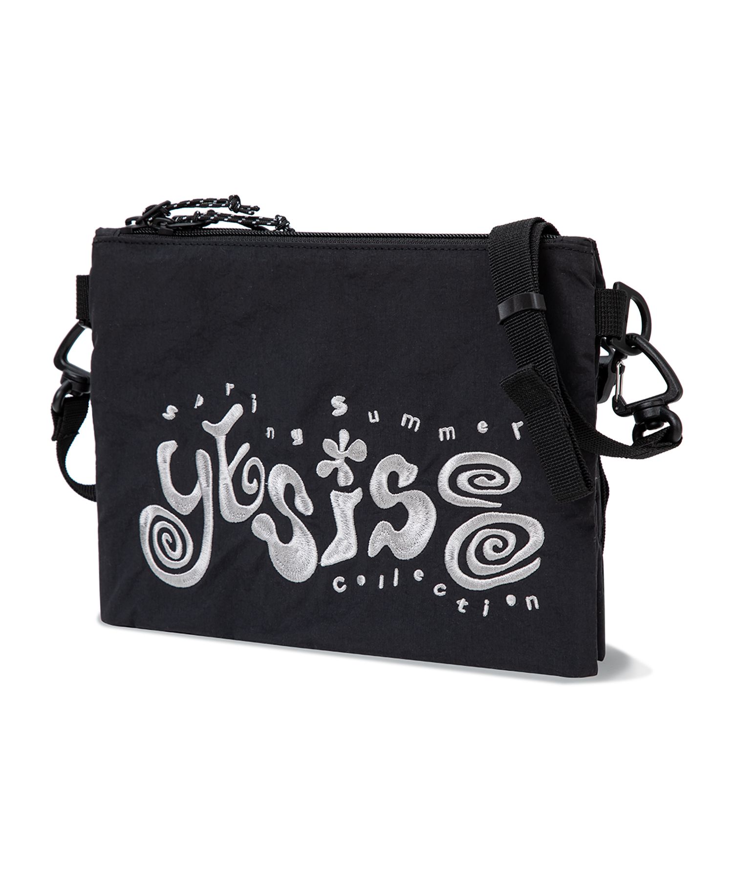 [YESEYESEE]★Y.E.S Overlapped Sacoche yeseyesee Y.E.S Overlapped Sacoche-Sage | International Store