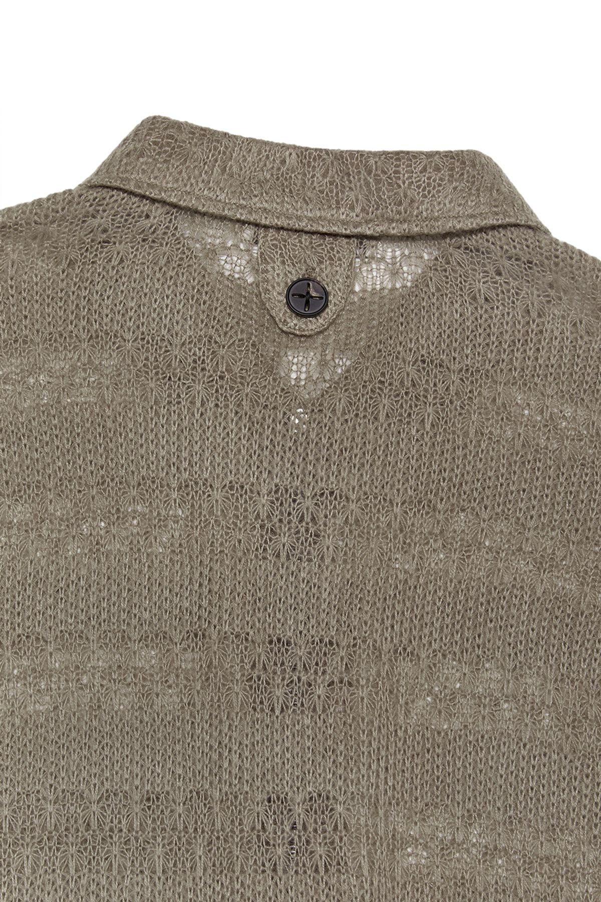 비바스튜디오(VIVASTUDIO) GARDENERS KNITTED HALF SHIRT JACKET [BROWN]