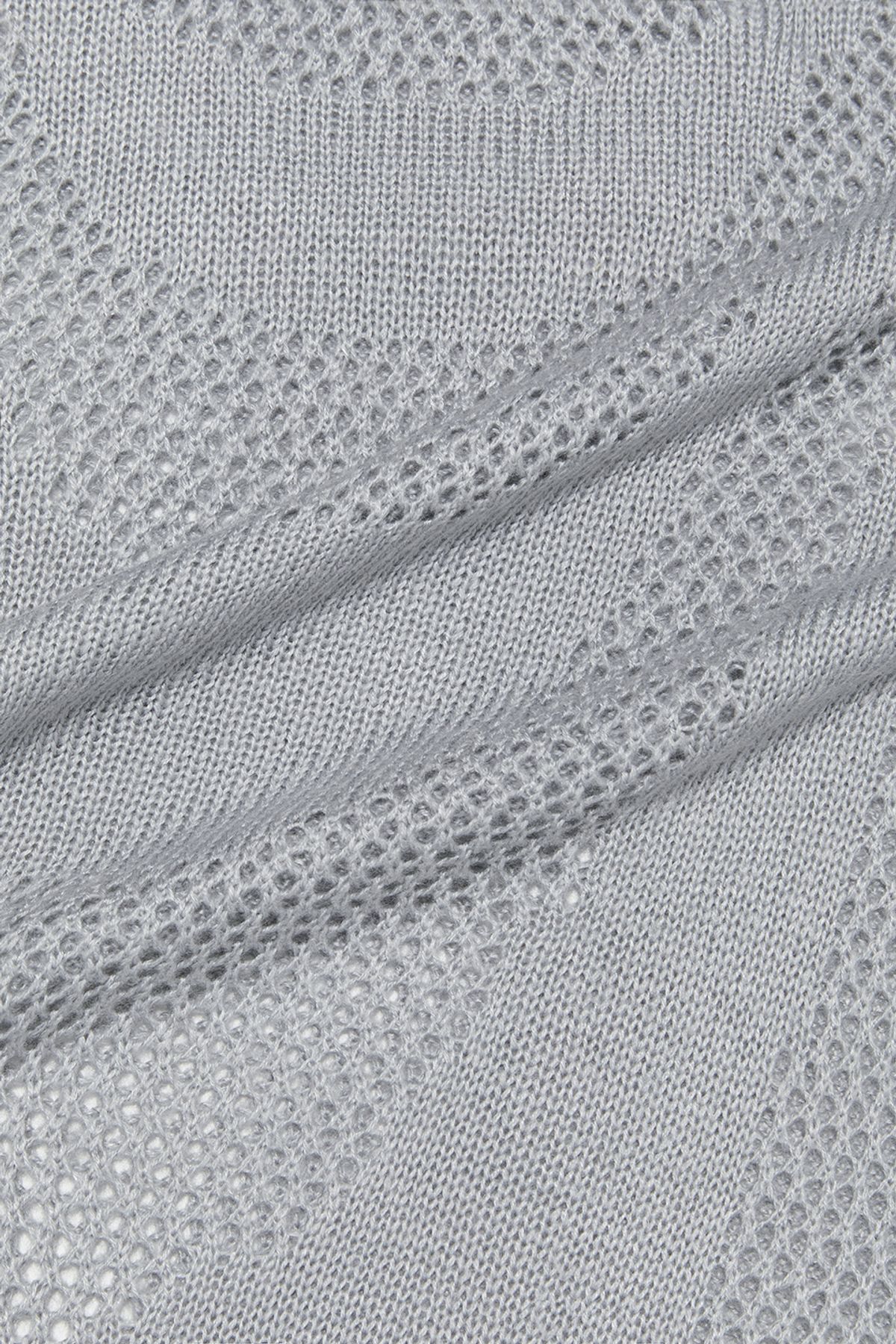 비바스튜디오(VIVASTUDIO) GROWTH RING HALF KNIT [LIGHT GRAY]