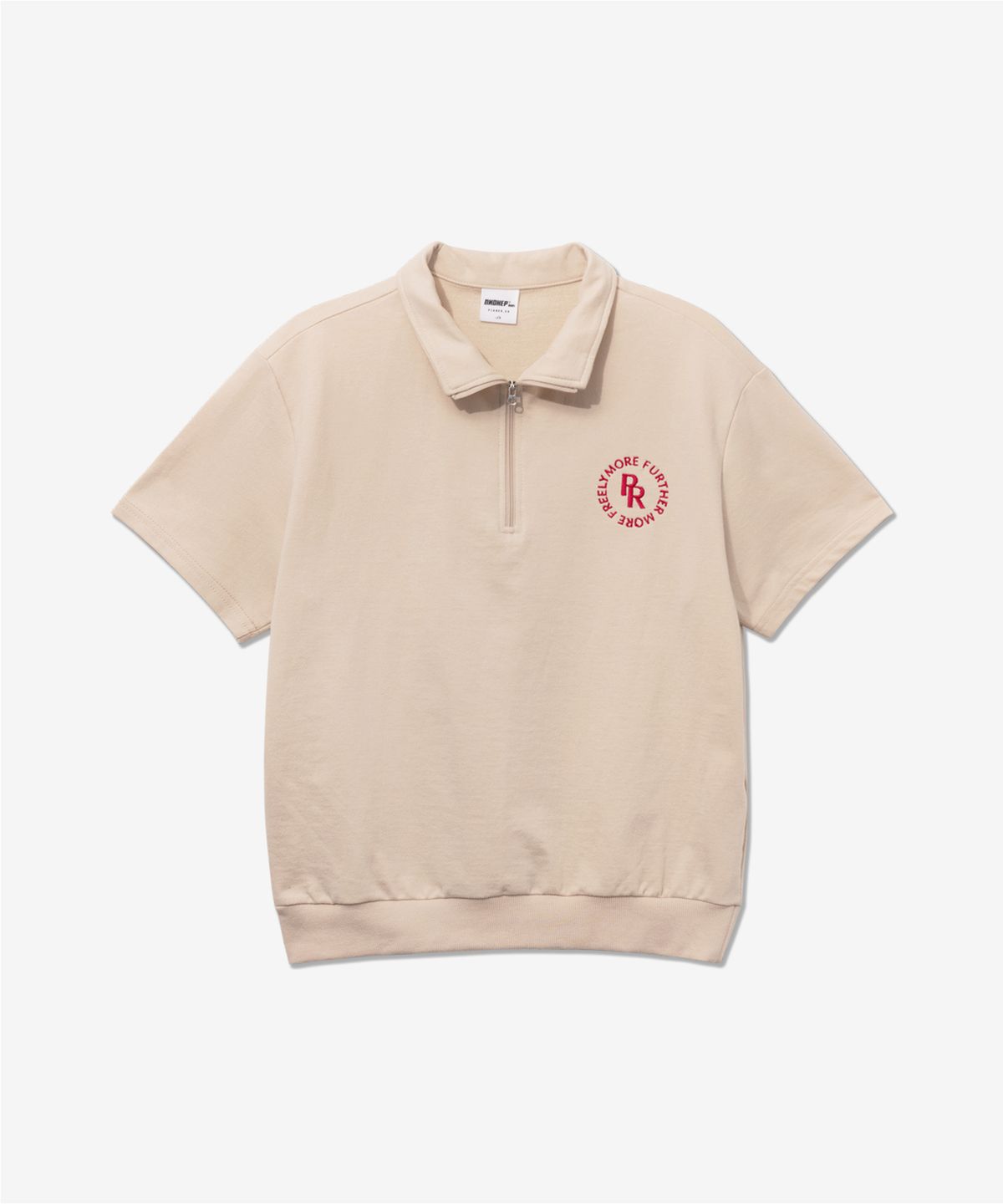 피아네르 키즈(PIANER KIDS) 서클 로고 반집업 반팔&쇼츠 셋업 (5color)