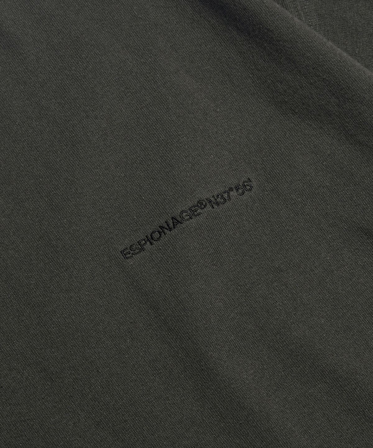 에스피오나지(ESPIONAGE) Standard Logo Heavyweight Tee Vintage Black