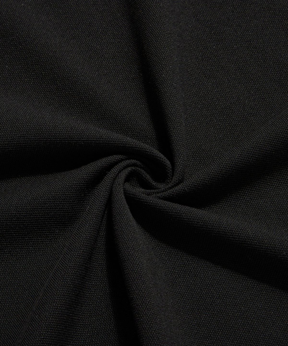 에스피오나지(ESPIONAGE) Over Pique Polo Shirt Black