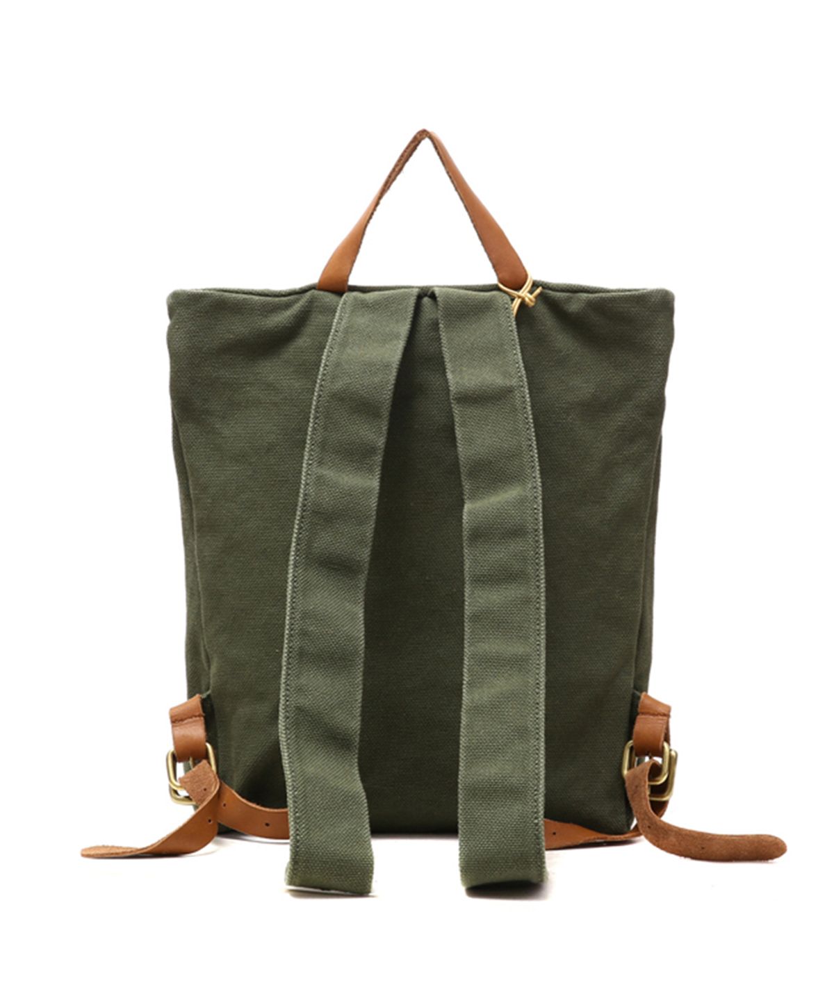 포디어웍스(4DEAWORKS) Canvas square backpack  (4colors)