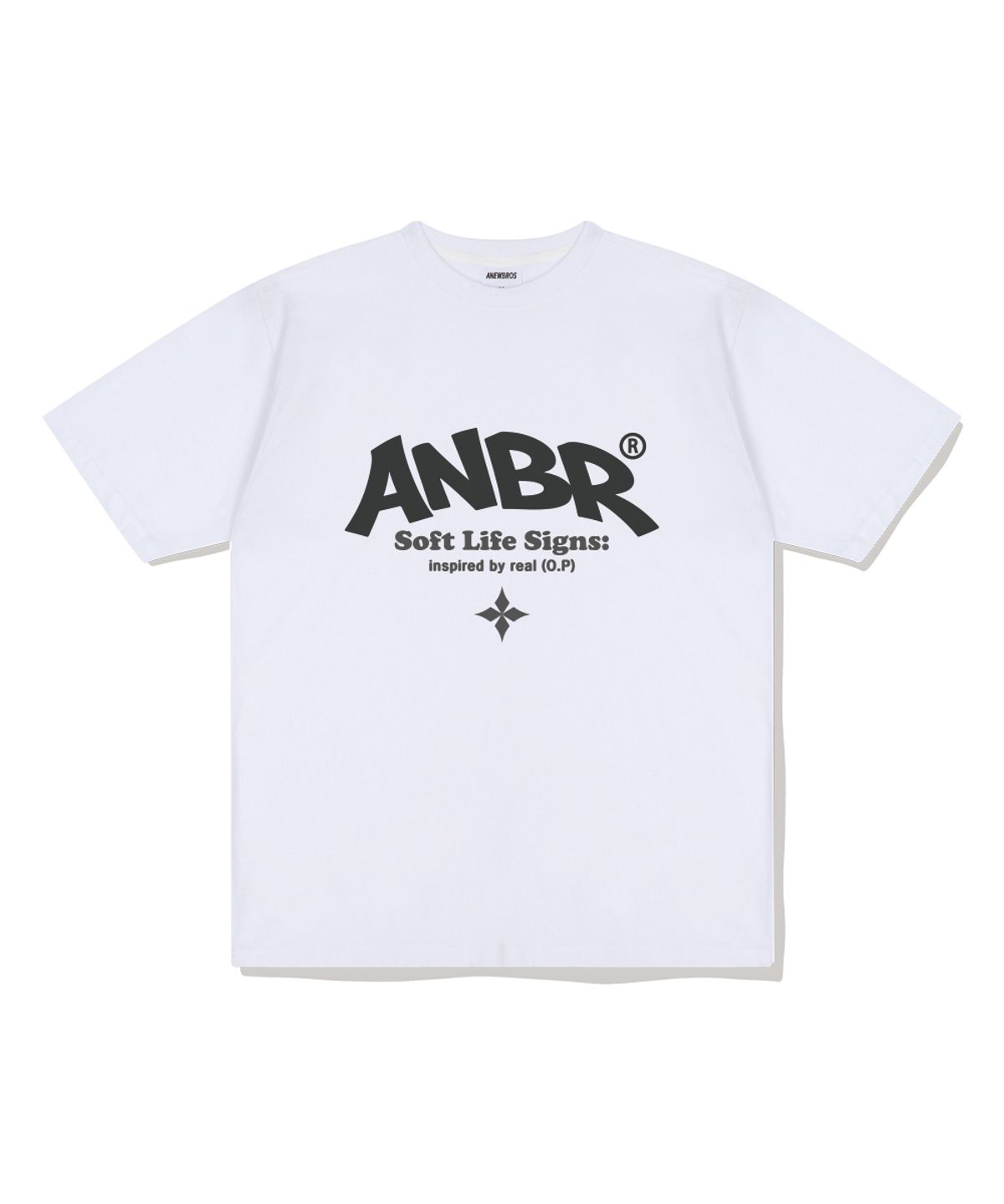 어뉴브로스(ANEWBROS) 라이프아치 오버핏 반팔티셔츠 4 Color [ANSE_2002]