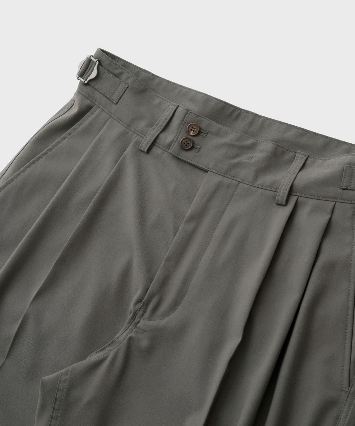 어나더 오피스(ANOTHER OFFICE) [SS] Santiago Slacks Standard (Olive Gray)