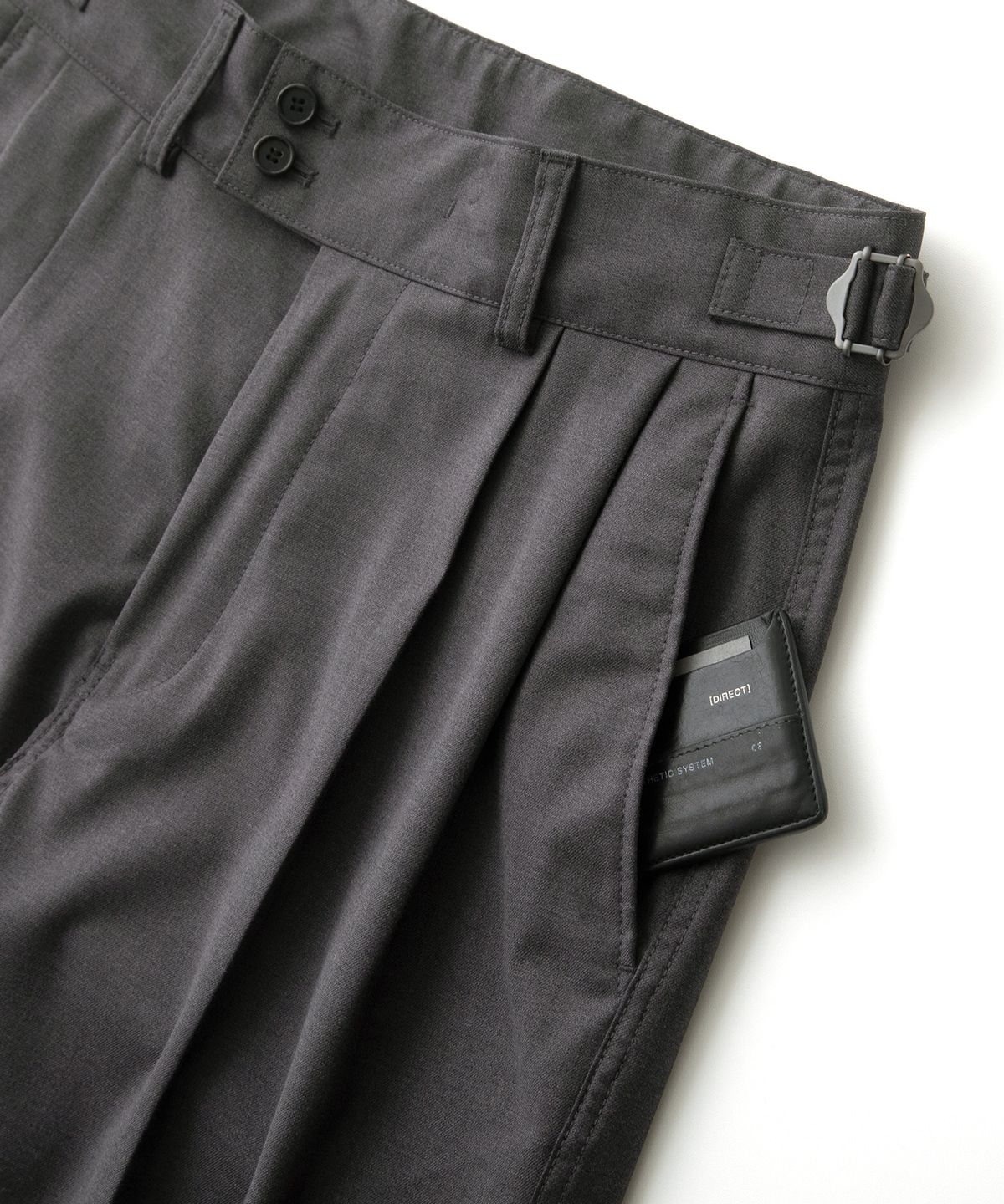 어나더 오피스(ANOTHER OFFICE) [SS] Santiago Slacks Standard (Heather Gray)