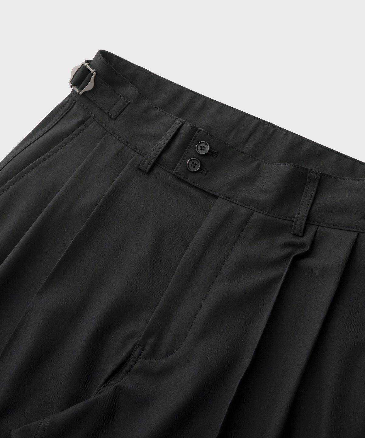 어나더 오피스(ANOTHER OFFICE) [SS] Santiago Slacks Standard (Black)