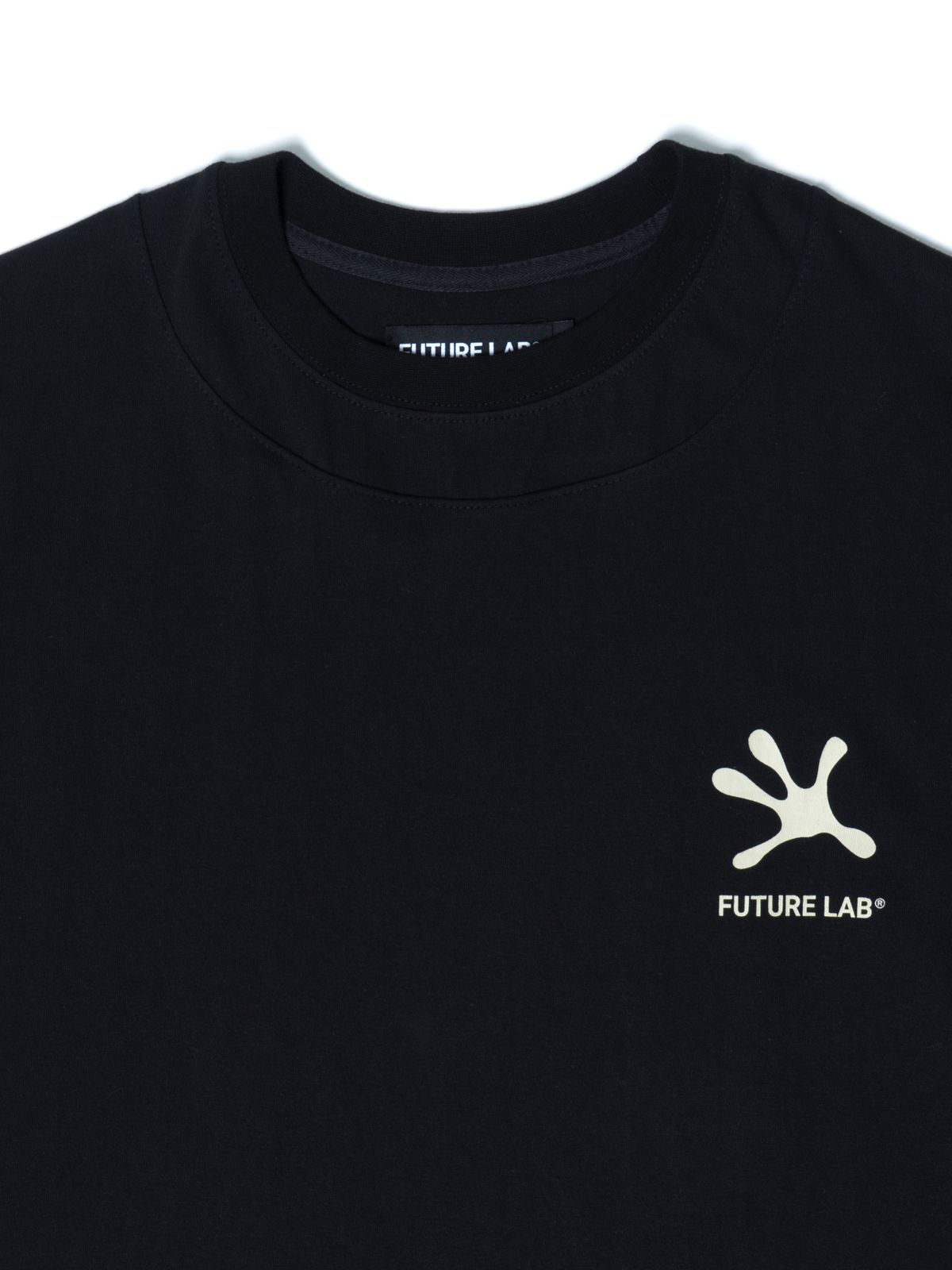 퓨처랩(FUTURE LAB) SPLIT T SHIRTS - BLACK