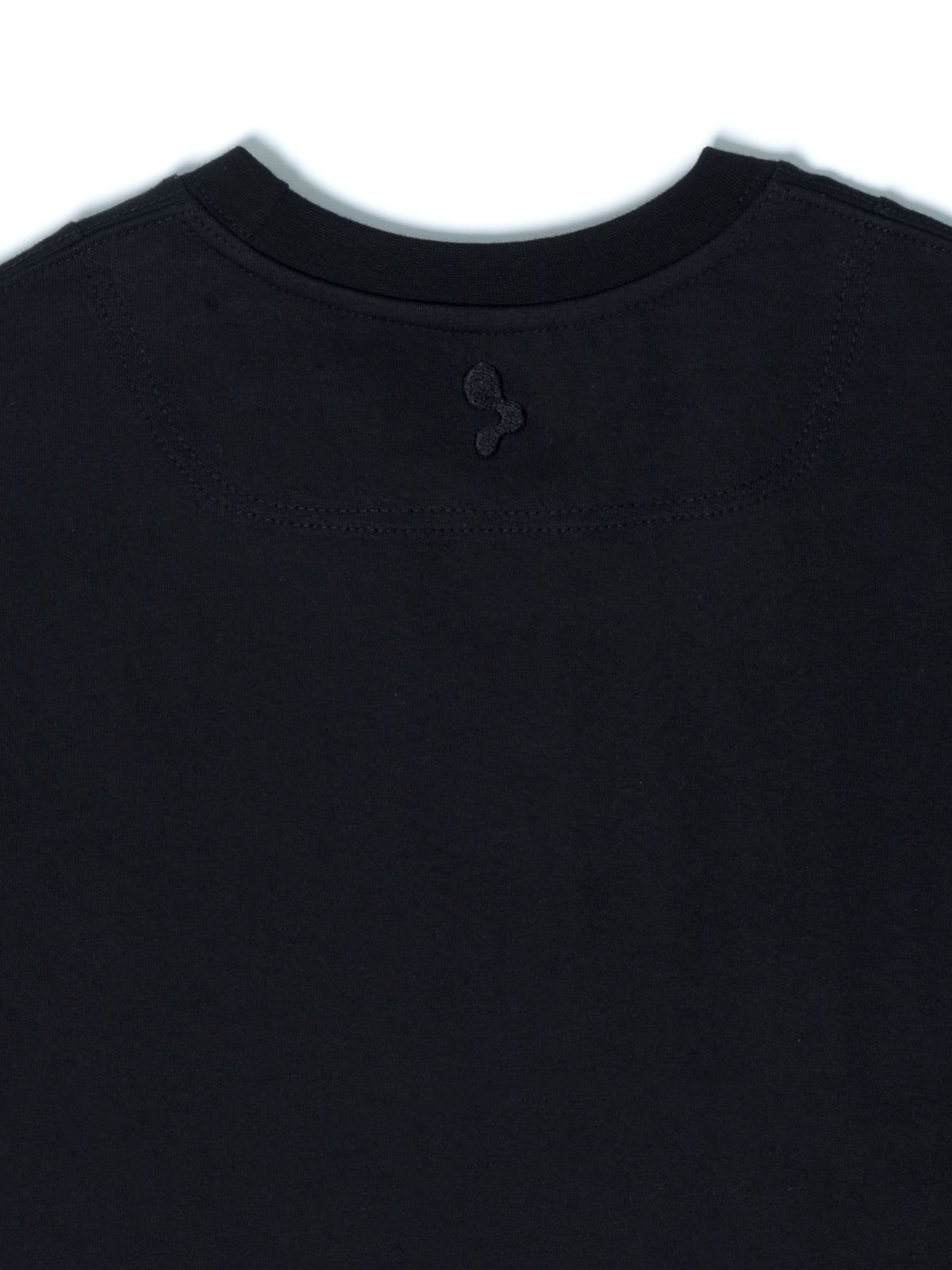 퓨처랩(FUTURE LAB) SPLIT T SHIRTS - BLACK