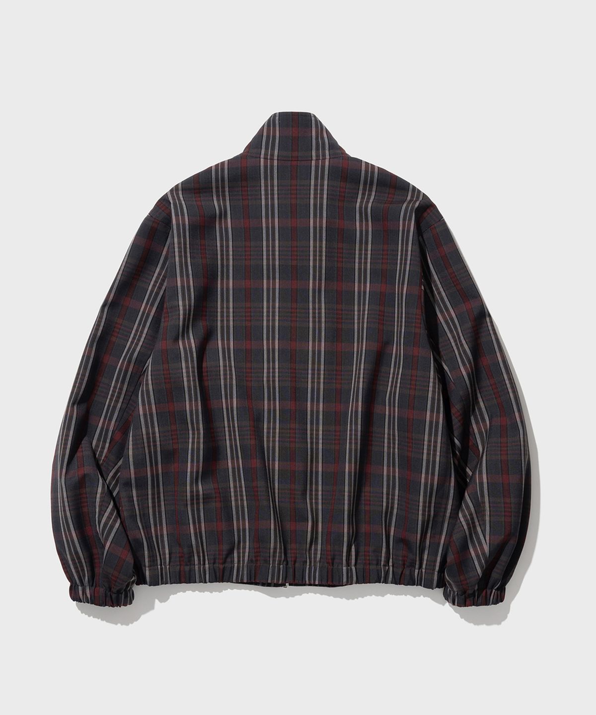셔터(SHIRTER) TOM BLOUSON JACKET (RED GREY CHECK)