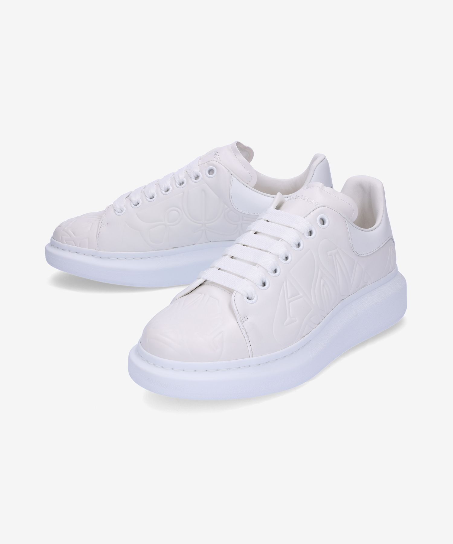 ★alexander mcqueen★ Lace Up Sneakers White 735767WID719000 MUSINSA | ALEXANDER McQUEEN Lace Up Sneakers - White