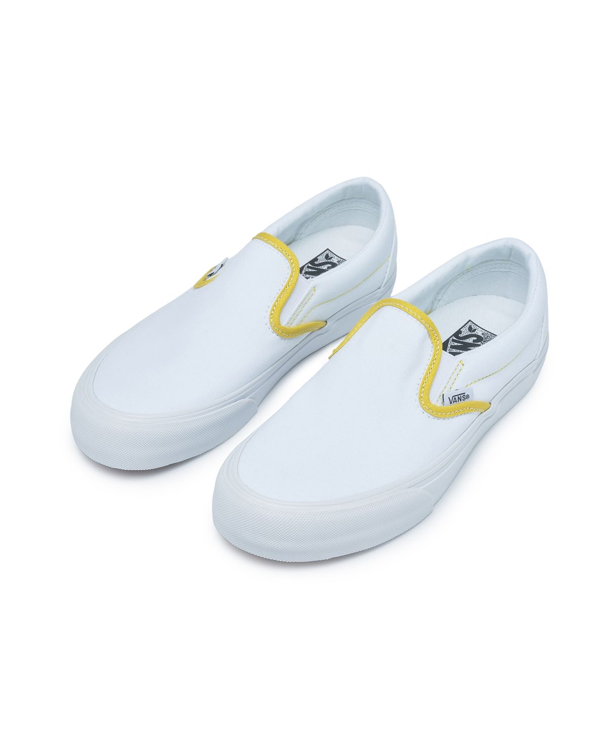 반스(VANS) 슬립온 VR3 - (팝) 옐로우:트루 화이트 / VN0007NCU4L1