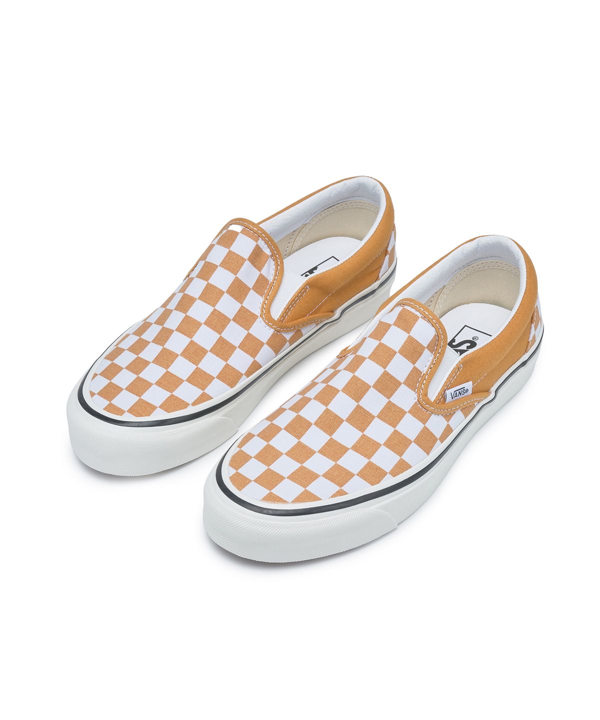 반스(VANS) 클래식 슬립온 98 DX - (체커보드) 허니 옐로우 / VN0A7Q58BLS1