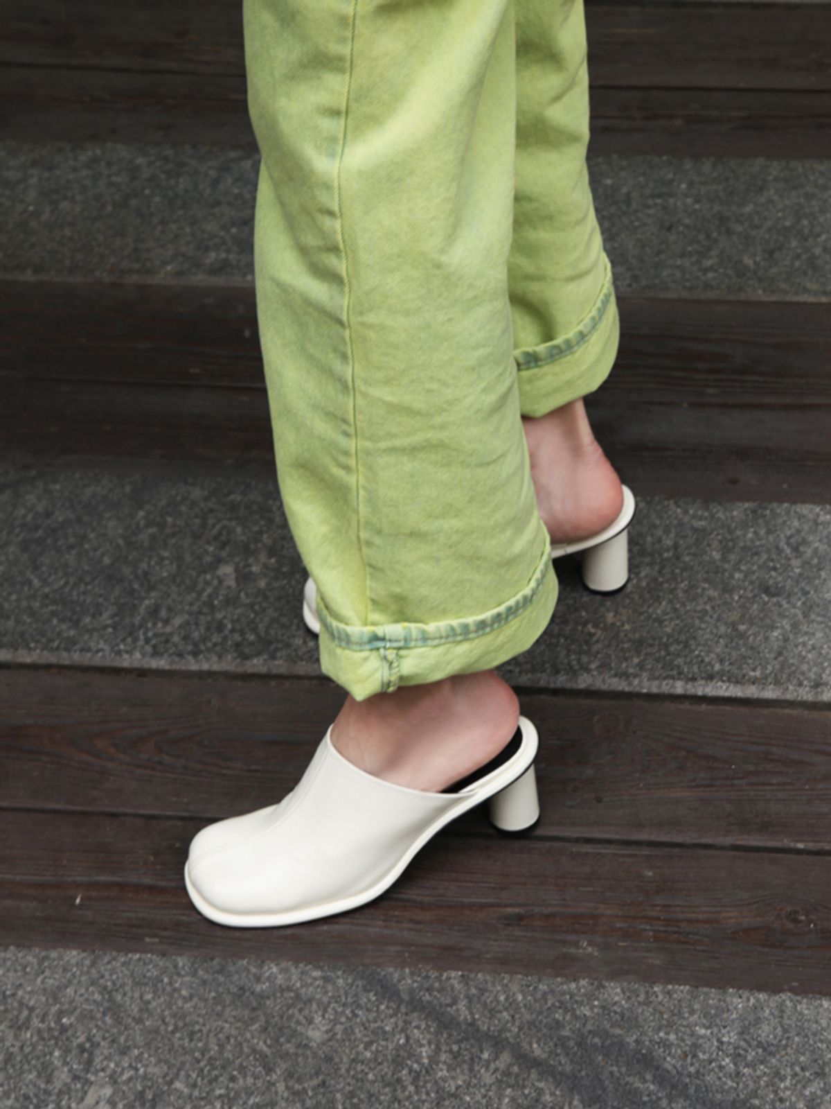 블랑수블랑(BLANC SUR BLANC) 쥴리뮬 아이보리