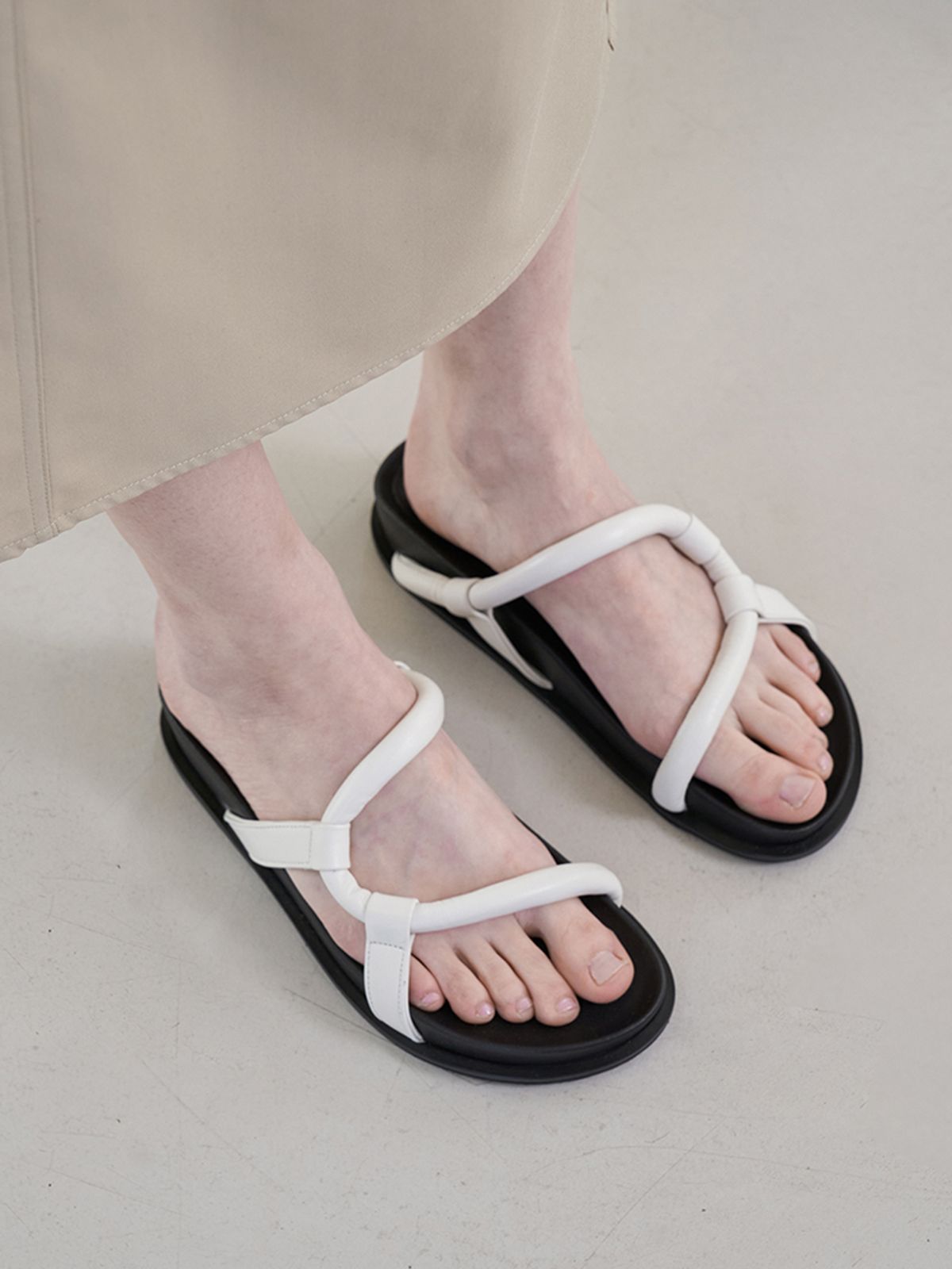 블랑수블랑(BLANC SUR BLANC) 마일로슬라이드 아이보리