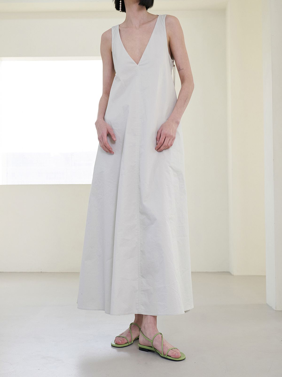 블랑수블랑(BLANC SUR BLANC) 메이샌들 라임