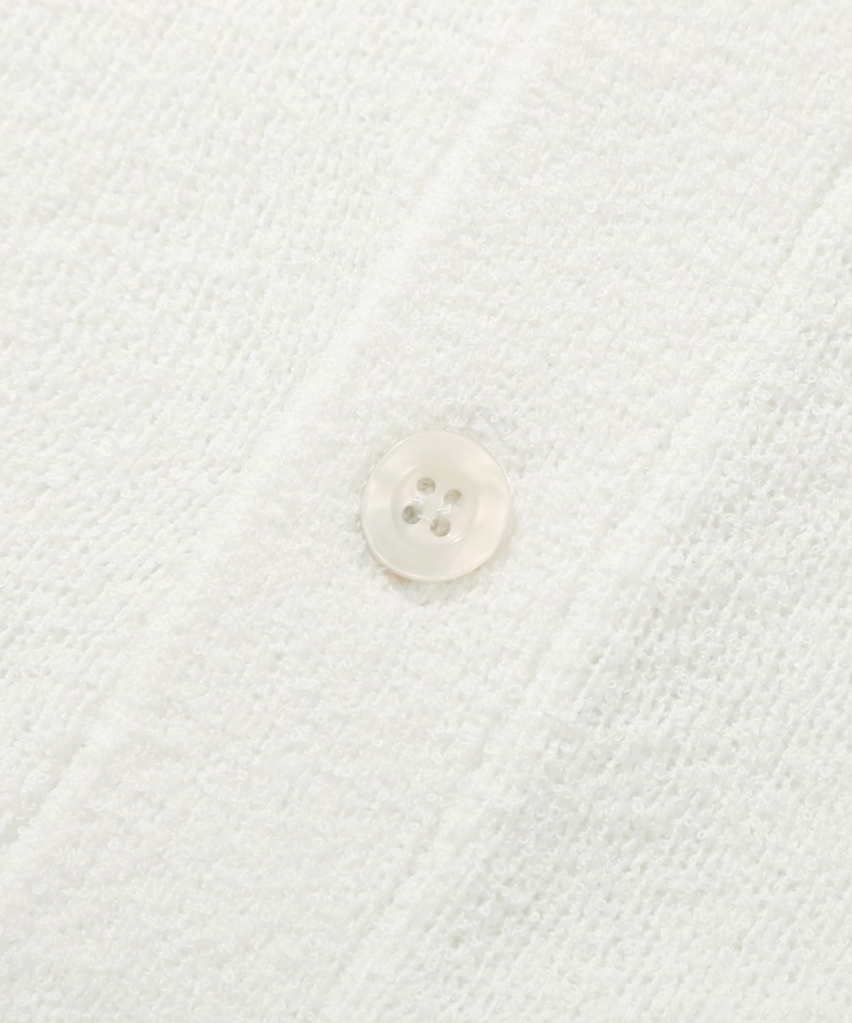 트릴리온(TRILLION) 워셔블 부클 카라 반팔 니트 (CREAM WHITE)