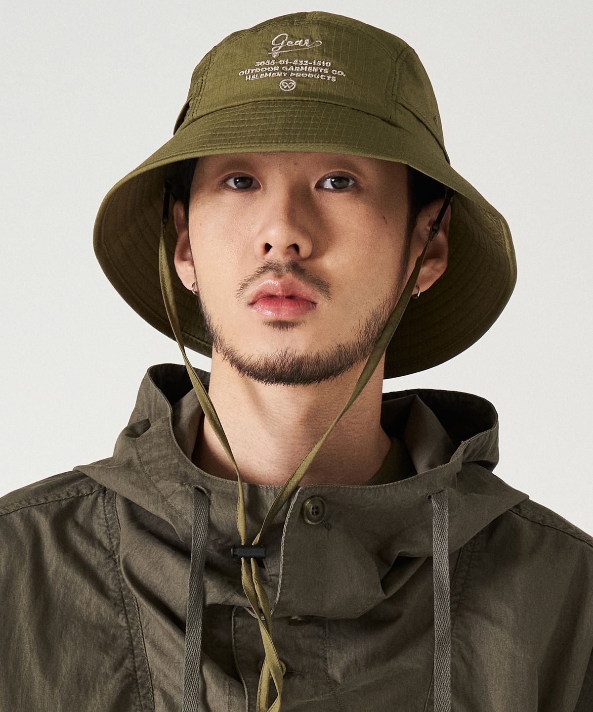 힐리먼트(HELEMENT) 포레스트 UV 메쉬 버킷(KHAKI)