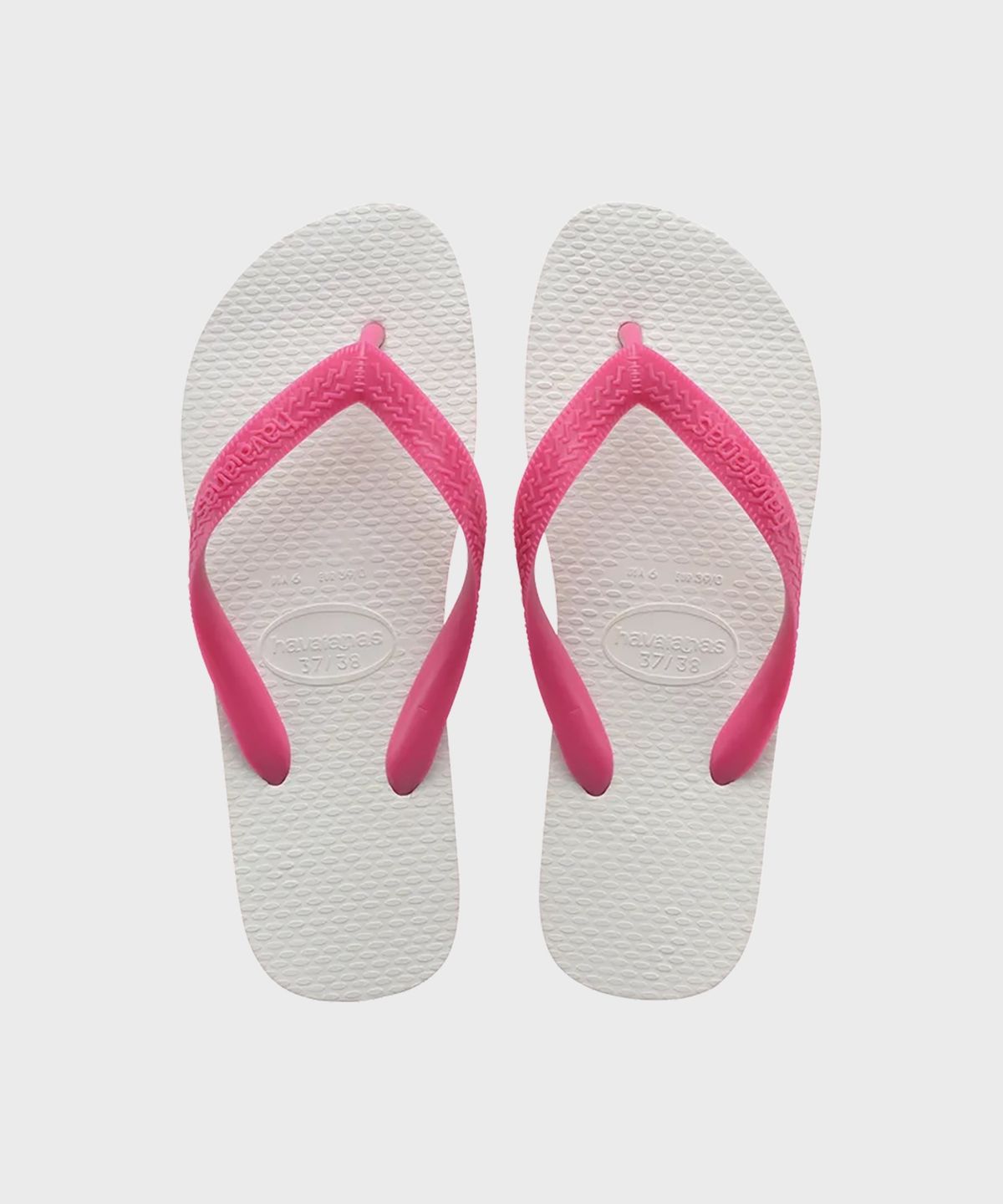 하바이아나스(HAVAIANAS) 트래디셔널 플립플랍 Pink Flux