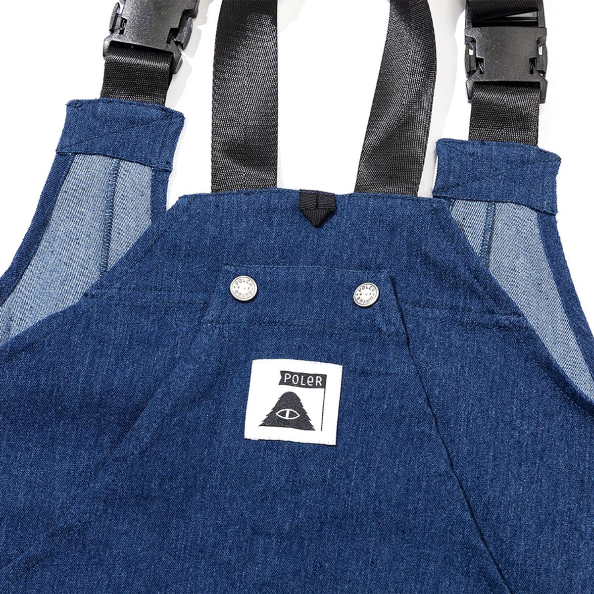 폴러스터프(POLERSTUFF) 스트레치 포켓 베스트 INDIGO DENIM