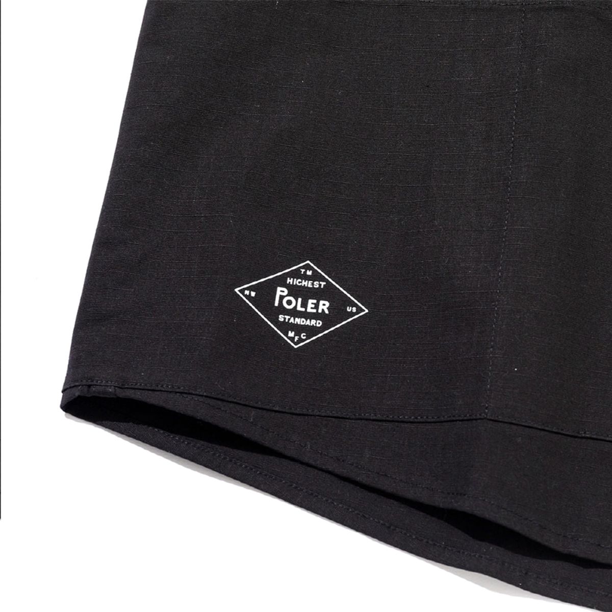 폴러스터프(POLERSTUFF) 스트레치 멀티 포켓 릴렉스핏 셔츠 BLACK
