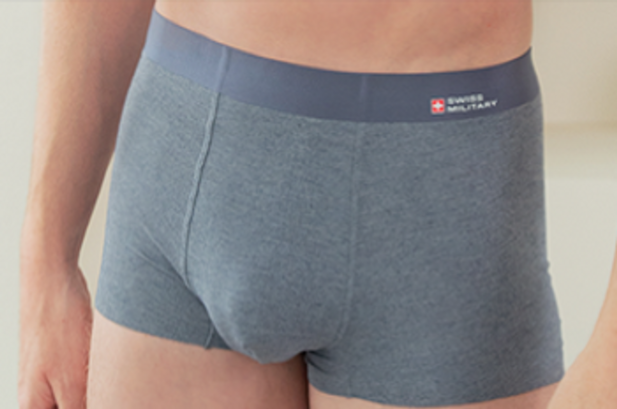 스위스밀리터리 언더웨어(SWISS MILITARY UNDERWEAR) 뱀부 심리스 남자팬티 드로즈 6장 세트