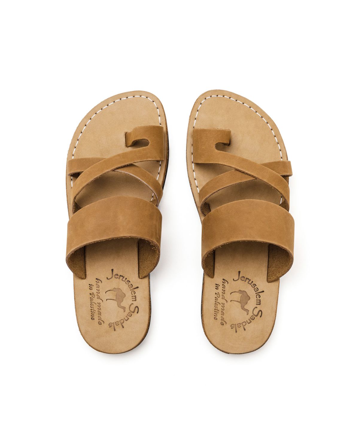 예루살렘 샌들(JERUSALEM SANDALS) 8NN THE GOOD SHEPHERD-YELLOW NUBUCK (더 굿 셰퍼드 누벅)