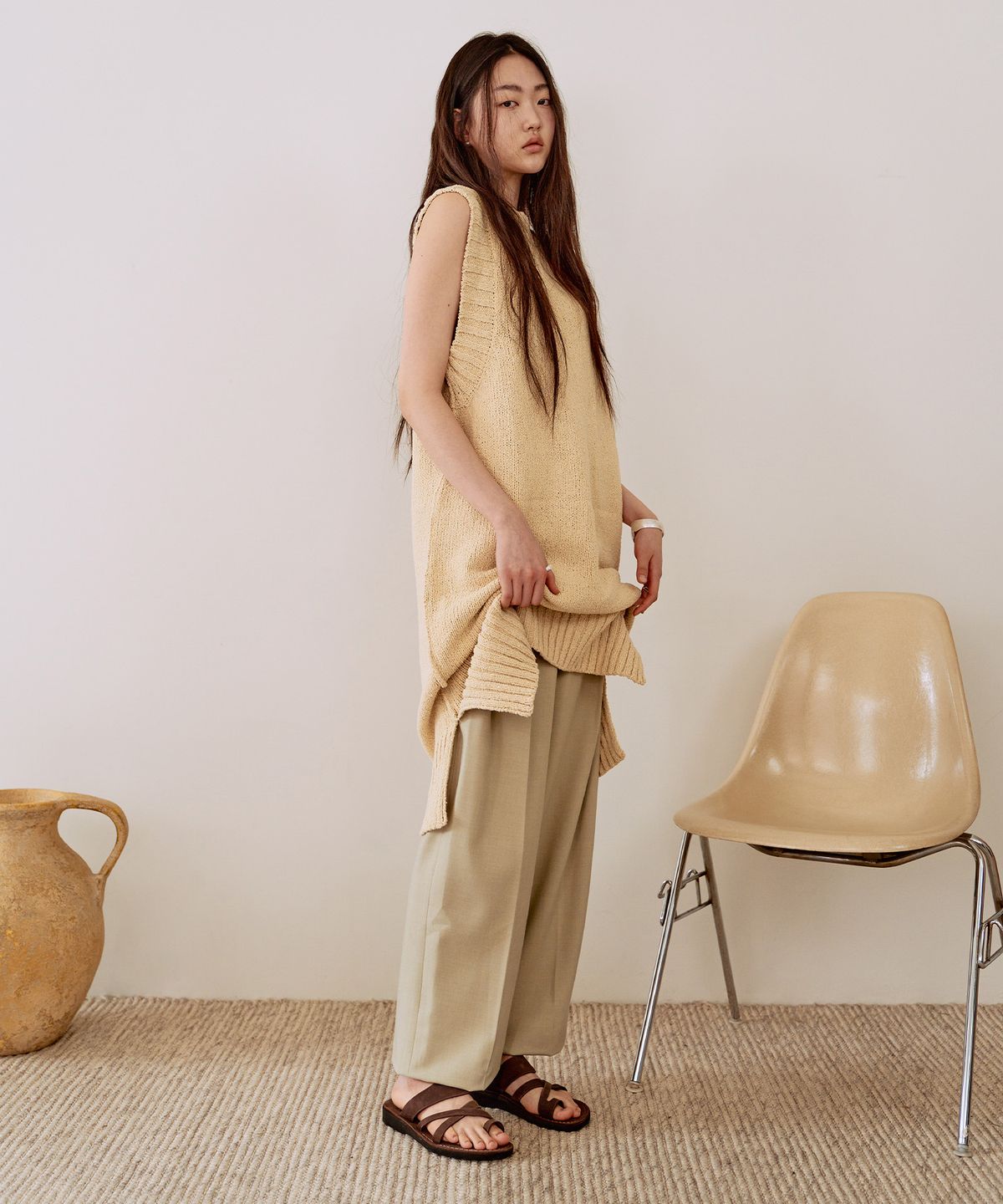 예루살렘 샌들(JERUSALEM SANDALS) 8NN THE GOOD SHEPHERD-BROWN NUBUCK (더 굿 셰퍼드 누벅)