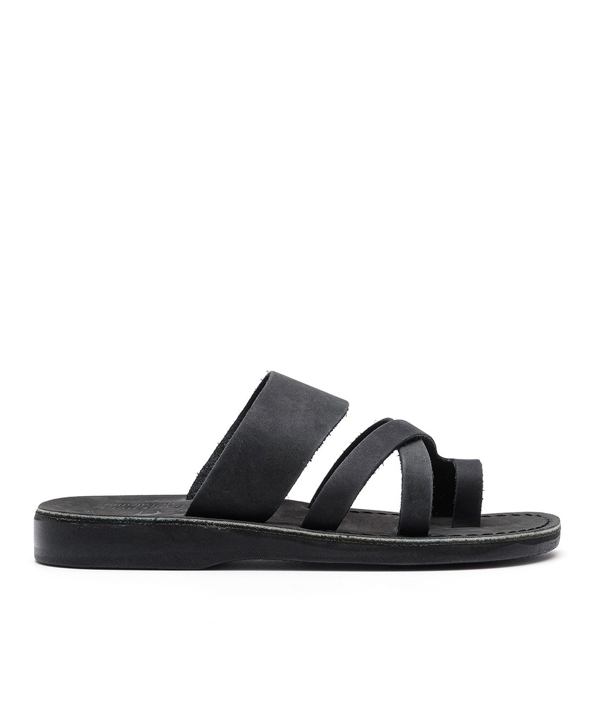 예루살렘 샌들(JERUSALEM SANDALS) 8NN THE GOOD SHEPHERD-BLACK NUBUCK (더 굿 셰퍼드 누벅)