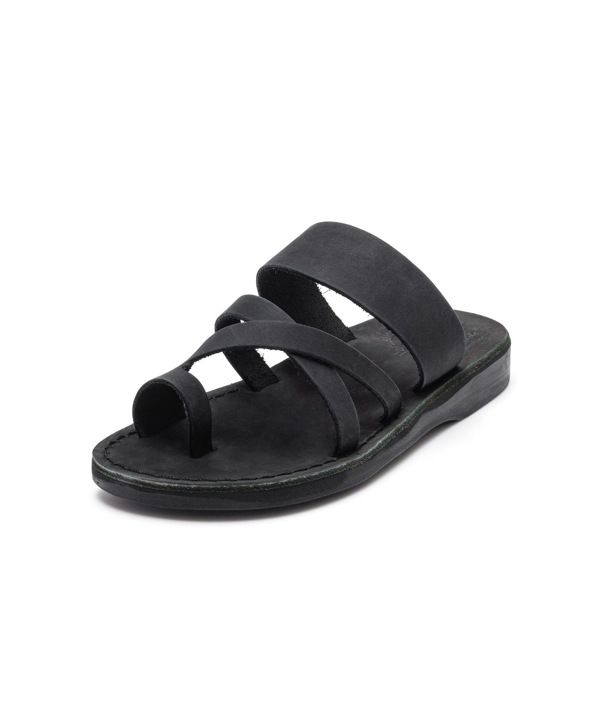 예루살렘 샌들(JERUSALEM SANDALS) 8NN THE GOOD SHEPHERD-BLACK NUBUCK (더 굿 셰퍼드 누벅)