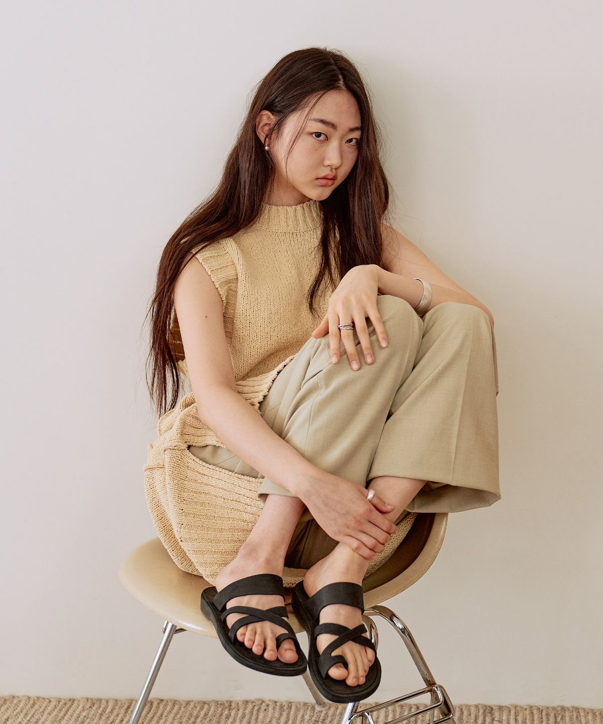 예루살렘 샌들(JERUSALEM SANDALS) 8NN THE GOOD SHEPHERD-BLACK NUBUCK (더 굿 셰퍼드 누벅)