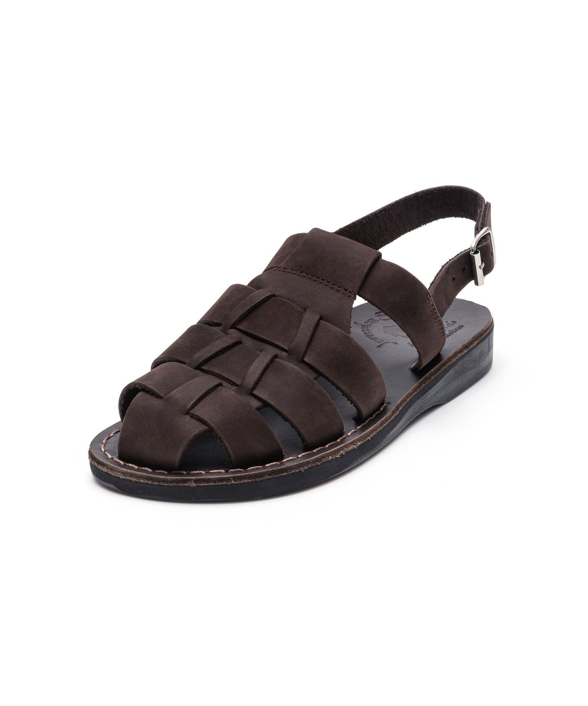 예루살렘 샌들(JERUSALEM SANDALS) 1041N MICHAEL-BROWN NUBUCK (미카엘 누벅)