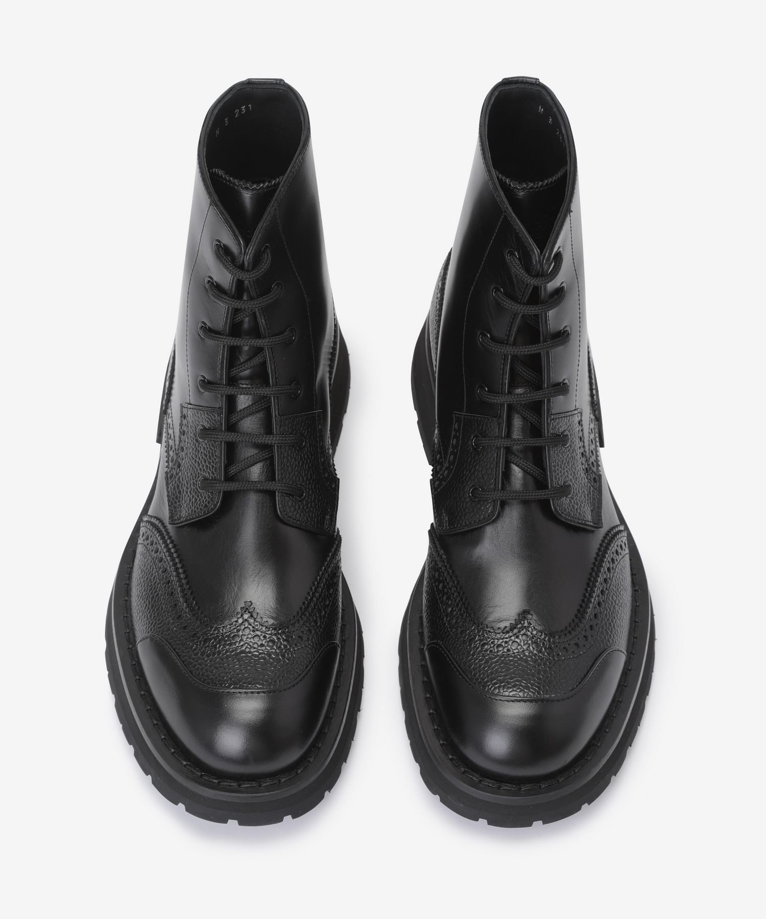 MUSINSA | ALEXANDER McQUEEN Punk Walker Brog Lace-Up Boots