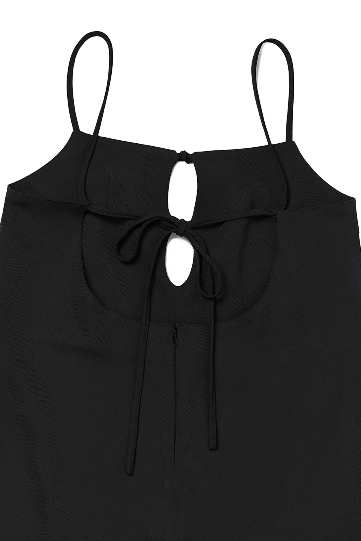 커렌트(CURRENT) STRAP MINI DRESS [BLACK]