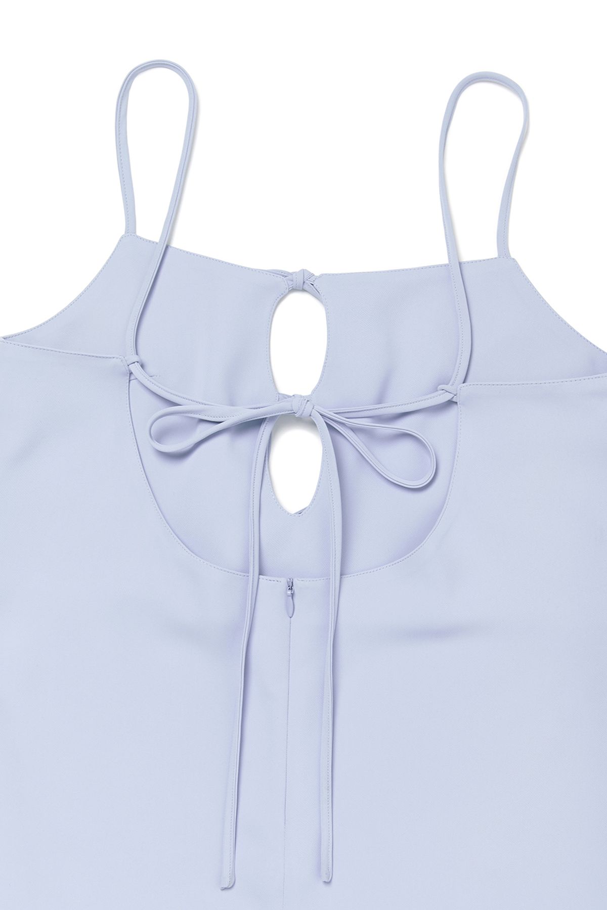 커렌트(CURRENT) STRAP MINI DRESS [LIGHT BLUE]