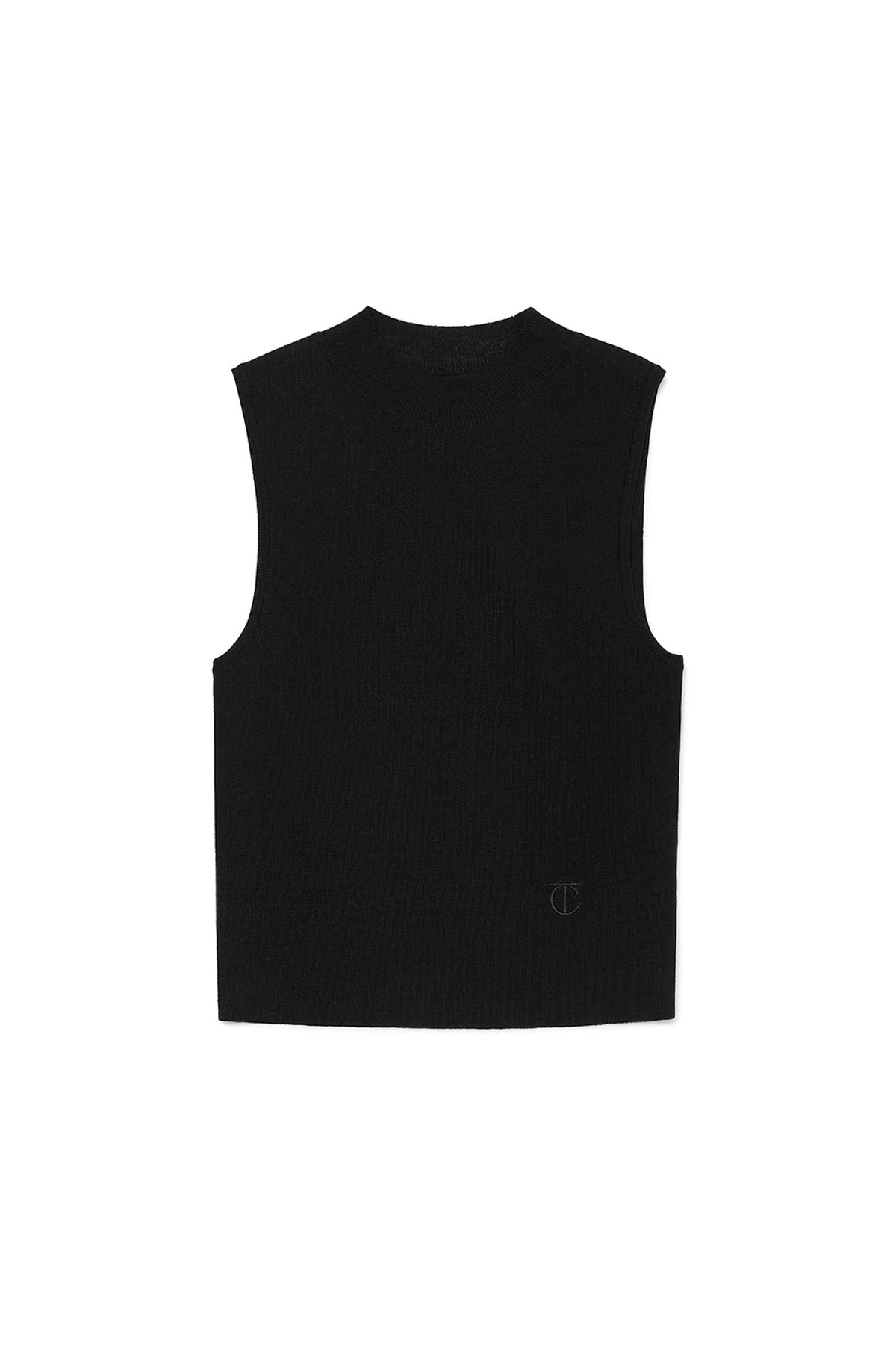 커렌트(CURRENT) VISCOSE SLEEVELESS [BLACK]