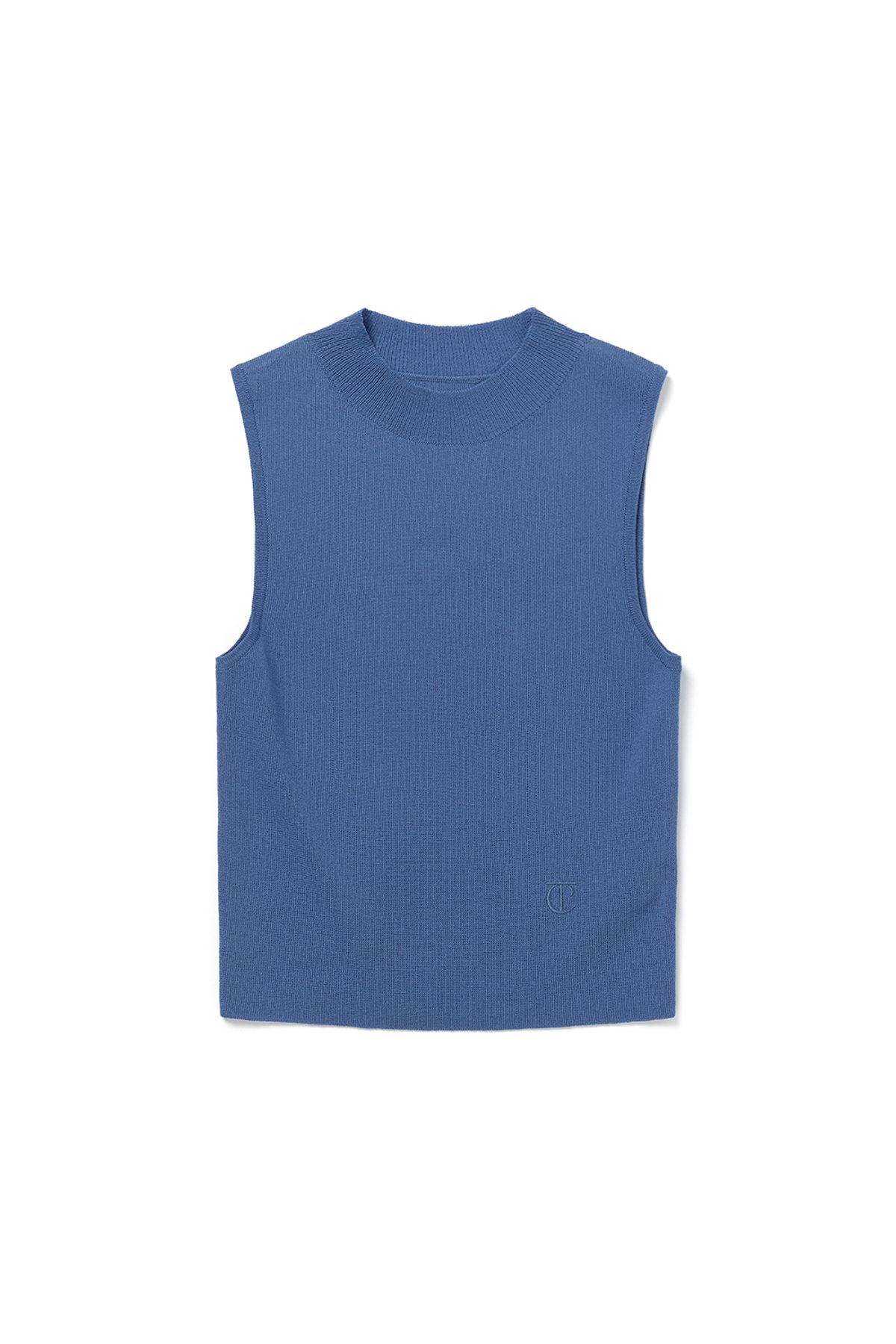 커렌트(CURRENT) VISCOSE SLEEVELESS [BLUE]