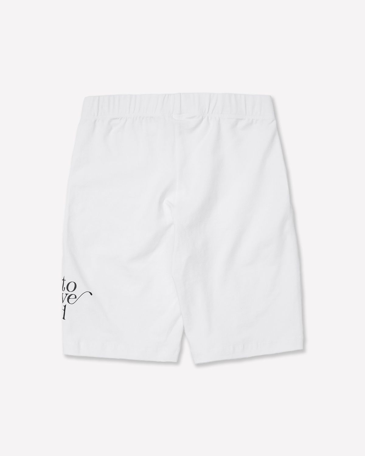 디미토(DIMITO) (PLAYBOY X DIMITO) SPANDEX BIKER SHORT WHITE