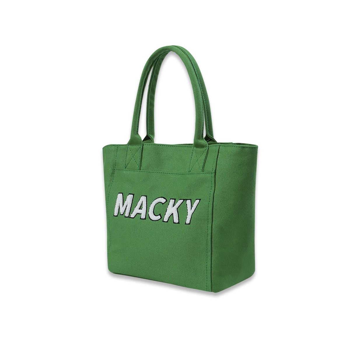 맥키(MACKY) 부클 필드 토트백 그린