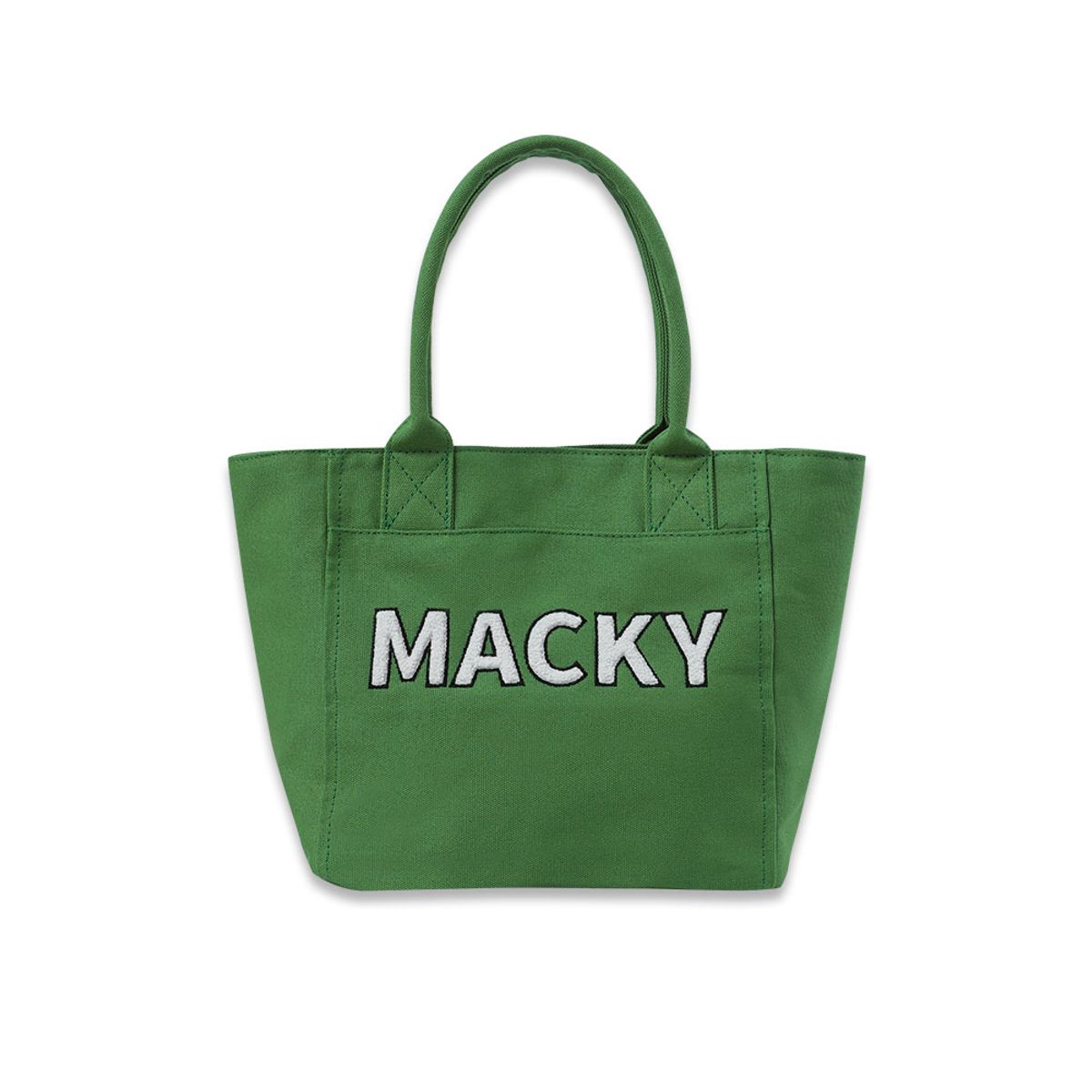 맥키(MACKY) 부클 필드 토트백 그린