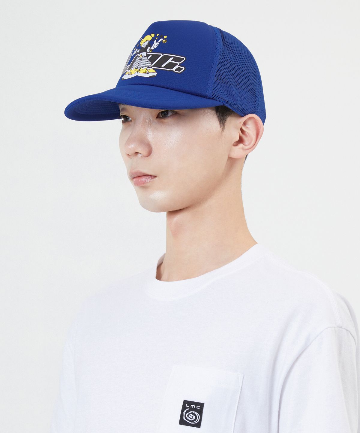 엘엠씨(LMC) LOST CITY GIRL MESH CAP blue