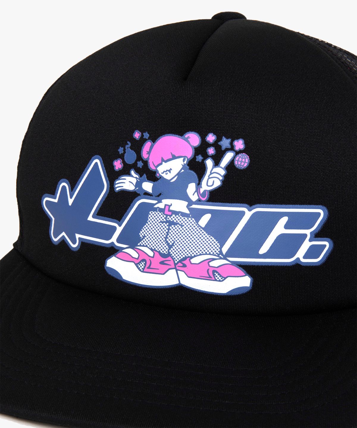 엘엠씨(LMC) LOST CITY GIRL MESH CAP black