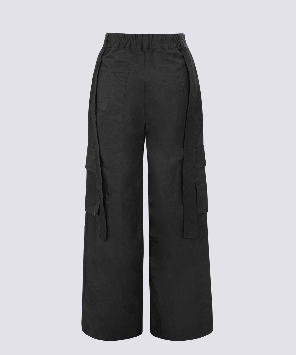 러브레이브리브(LOVERAVELIVE) DIVERSE POKET STRAP CARGO PANTS(BLACK)