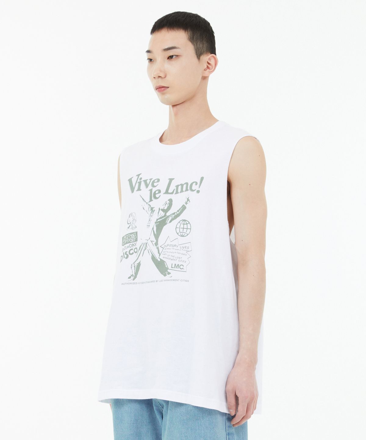 엘엠씨(LMC) VIVE LE LMC SLEEVELESS white