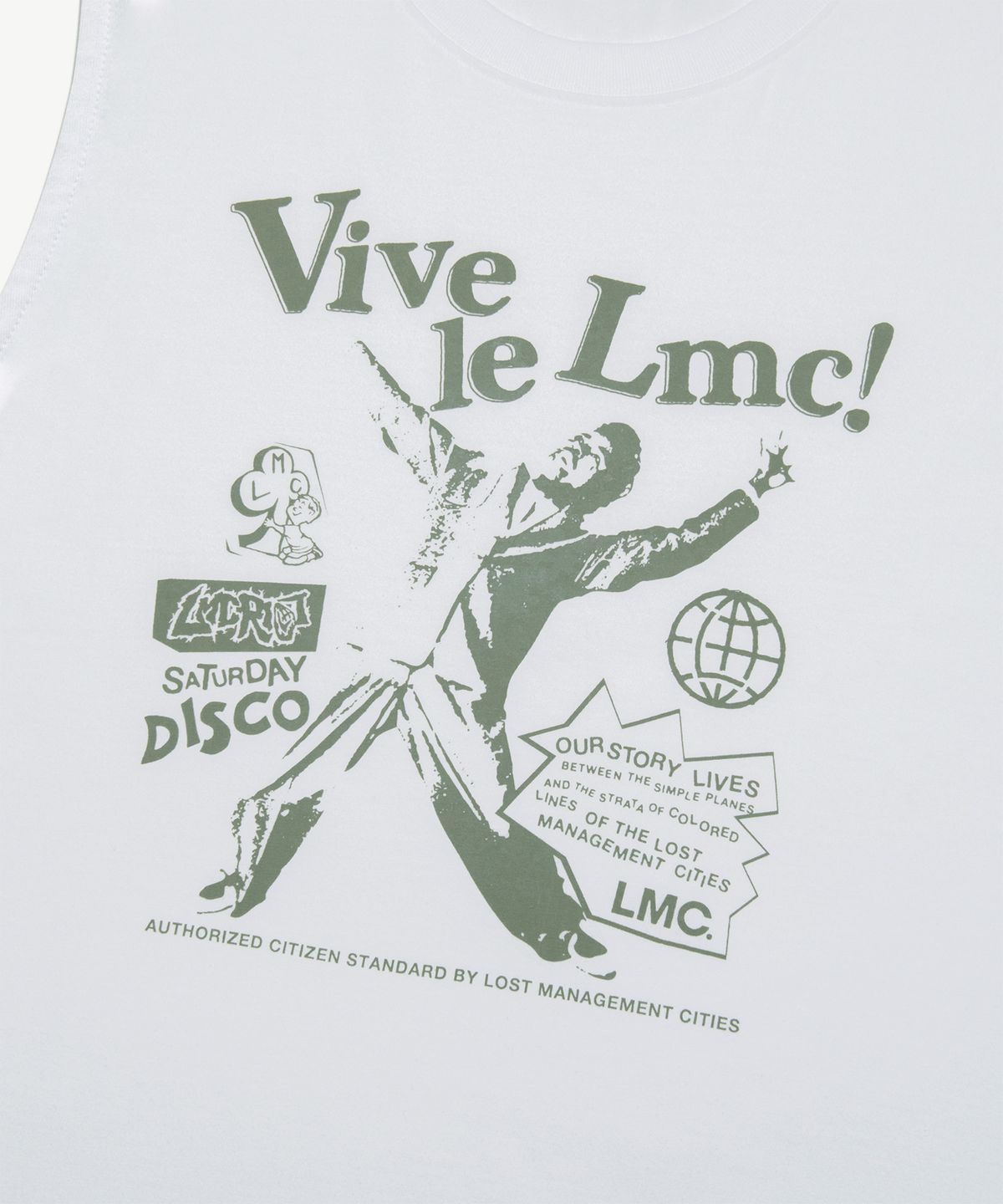 엘엠씨(LMC) VIVE LE LMC SLEEVELESS white